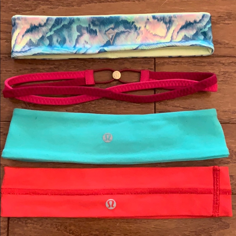 Set of 4 Lululemon/Ivivva Headbands